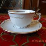 Zsolnay arany tollazott kávés csésze fotó