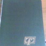 Bélyegalbum, magyar postatiszta bélyegekkel, sorokkal, 23 oldal. fotó