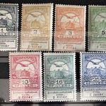 1913 ÁRVÍZ POSTATISZTA MAGYAR BÉLYEG * SZÉP ÉPP BÉLYEGEK fotó