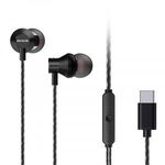 Aiwa ESTM-50USB-C/BK Prémium hangminőségű fülhallgató USB-C csatlakozással, Hyperbass mély fotó