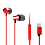 Aiwa ESTM-50USB-C/RD Prémium hangminőségű fülhallgató USB-C csatlakozással, Hyperbass mély fotó