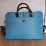 Eredeti, újszerű GUESS női laptoptáska türkiz színben, 16"-os laptop méretig fotó