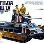Tamiya 35300 Matilda Mk.III/IV British Infantry Tank Mk.IIA fotó