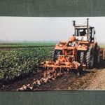 Kártyanaptár, Agrotröszt, Agroker mezőgazdasági üzletek, RÁBA traktor, munkagép, 1979 (2) fotó