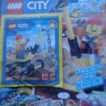 (LE56) ÚJ BONTATLAN LEGO CITY MUNKÁS MUNKAGÉPPEL, +ÚJSÁG POSZTERREL (ÚJ 02.10. fotó