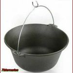 ÖNTÖTTVAS BOGRÁCS 10, 8L! ÖNTÖTT VAS BOGRÁCS ÚJ! fotó