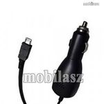 Szivargyújtó töltő / autós töltő - micro USB, 5V / 2100 mAh, 10W - FEKETE fotó