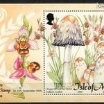 Gomba postatiszta blokk (Man-szigetek) fotó
