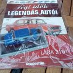 LADA 2101 1200 "Régi idők legendás autói" 94 szám DeAgostini 1: 43 BONTATLAN!!! ÚJ!!! ÚJSÁGGAL!!! fotó