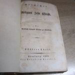 1809 Antik könyv // Jézus Krisztus vallásának története // Batthyány dedikált fotó