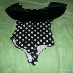 Mayo Chix Pöttyös Body S/M Új, címkés fotó