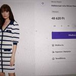 PREMIUM olasz márkás SILVIAN HEACH női S-M-es elegáns őszi-téli vastagságú egész ruha, üzleti ruha fotó