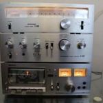 VINTAGE SZTEREÓ PIONEER TX-5500 II PIONEER SA-5500 II PIONEER CT-F4040/ ÚJSZERŰ!!! fotó