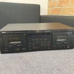 Yamaha KX-W492 2 kazettás forgófejes magnódeck!!! fotó
