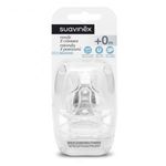 SUAVINEX +0m kerek szilikon cumi fotó