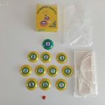 Retro Fodor féle gombfoci szett, Brazília, JÁTSZATLAN, kapuval fotó