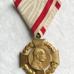 FJ Jubileumi Kereszt Kitüntetés eredeti szalagon 1Ft NMÁ fotó