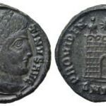 Római Birodalom Nagyon szép állapotú I. CONSTANTINUS Follis Thesszaloniki 19mm/3, 4gr fotó