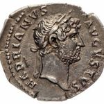 Hadrianus denár „COS III” BMC: 391 RIC: 172 (Ag) 3, 26g VF+ Szép portré. Nagy lapkás. fotó