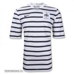 Franciaország csíkos 2012 EB labdarúgó mez (XL) fotó
