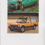 10 db Simca Panhard 1100 TI Bertone Rancho Dyna képeslap: fotó