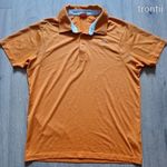 Puma narancssárga rövidujjú galléros teniszpóló mez férfi UK M usa S fotó