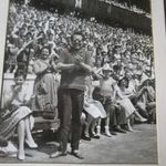 1961 SZÚR KÁLLAI FERENC FOTÓ SZÍNÉSZ - LABDARÚGÁS ÚJSÁGÍRÓ RETRÓ SHOW NAGY FÉNYKÉP FOTÓ 30 cm fotó