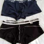 SKINY FEKETE SÖTÉTKÉK FÉRFI BOXER M 2 db fotó