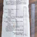Pest Vármegye 1837 hús, gyertya, szappan árszabás fotó