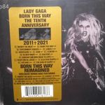 LADY GAGA BORN THIS WAY the tenth anniversary 2011+2021 2cd CD ÚJ gyári bontatlan fotó