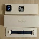 Apple Watch Series 10 46mm Cellular Okosóra Újszerű Silver Apple Gari ! fotó