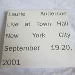 Laurie Anderson Live at Town Hall - New York City September 19-20, 2001 CD fotó