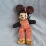 Régi gyerek játék minnie egér disney figura 30 as -50 es évek antik játék baba disney minnie mouse fotó