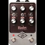Universal Audio UAFX Ruby '63 Top Boost Amplifier Gitár Effekt pedál - Barna (UA GPM-RUBY ) fotó