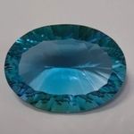 Óriás Topáz, swiss blue - 39 ct, 27, 5x20x10 mm (3335) fotó