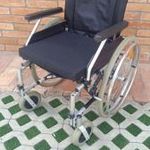 Uniroll kerekesszék tolókocsi - Lábtartó nélkül! - 43cm - 6. fotó