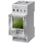 Siemens DIN sínes digitális heti időkapcsoló óra, 1 áramkör, 250V/16A, 56 program, 7LF4421-0 fotó