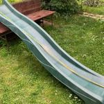 Csúszda gyereknek, 280cm hosszú, nagyon jó állapotú, erős üvegszálas fotó