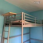 IKEA fém galéria ágy fotó
