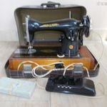 Régi retro orosz elektromos táska varrógép TIM3 fotó