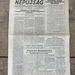 -AS662- Régi 1956-os Népújság Újság fotó