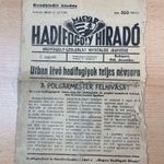 -AT347- Régi Újság Magyar Hadifogoly Hiradó 1940. fotó