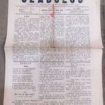 SZABOLCS antik helyi újság 1900. I. évfolyam 13. szám Nyíregyháza fotó