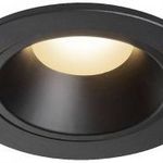 SLV 1003772 NUMINOS S LED-es beépíthető lámpa LED Fixen beépített LED-es 8.5 W Fekete fotó