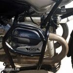 Bukócső HEED - BMW R 1150 GS Adventure (2001-2005) - Bunker, fekete fotó