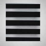 Zebra roló 140 x 175 cm Fekete fotó