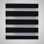 Zebra roló 70 x 120 cm-es Fekete fotó
