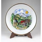 1A476 Heiligenblut porcelán dísztányér 17 cm fotó