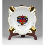 1A517 Bad Driburg aranyozott porcelán hamutál fotó