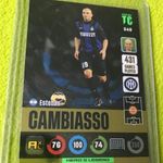 Panini 2022 Top Class Cambiasso hero-legend kártya fotó